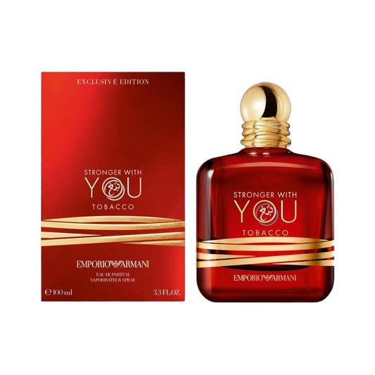 EMPORIO ARMANI Stronger With You Tobacco EDP - 100 ML - Scentral