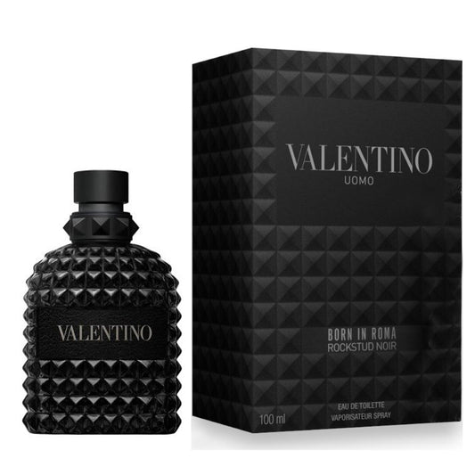 VALENTINO UOMO Born in Roma Rockstud Noir EDT - 100 ML - Scentral